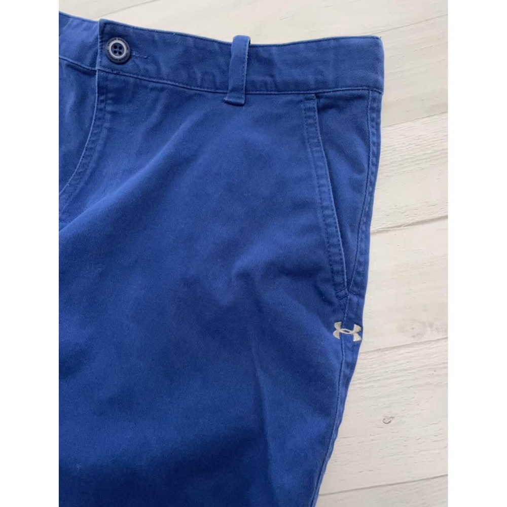 Under armour boys blue chino pants youth‎ large - Picture 3 of 9